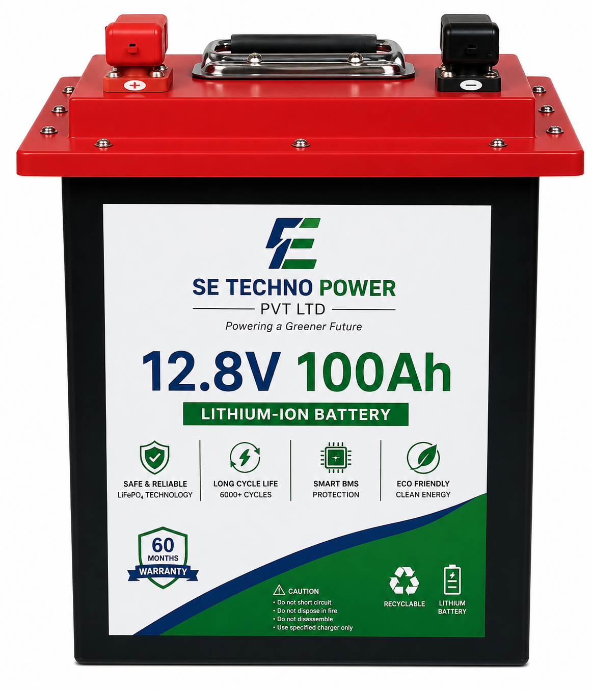 Inverter Battery - 12.8V 100Ah
